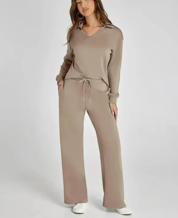 VioletVibe Gemütliches Hoodie-Set | Stylische und bequeme Loungewear für ultimativen Komfort