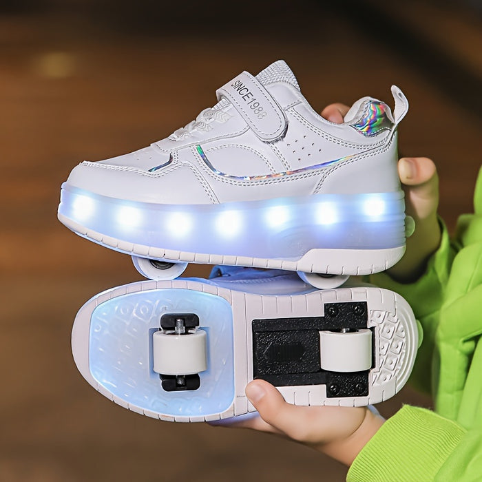FlashRider – Lichtspektakel Roller Sneakers für Kinder