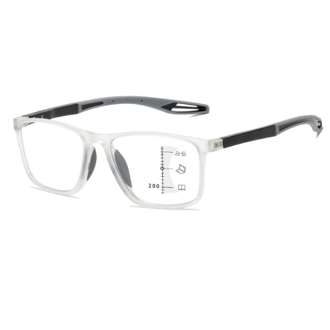 Luminex Brille mit ultraleichtem, progressivem Blaulichtschutz für ganztäglichen Komfort