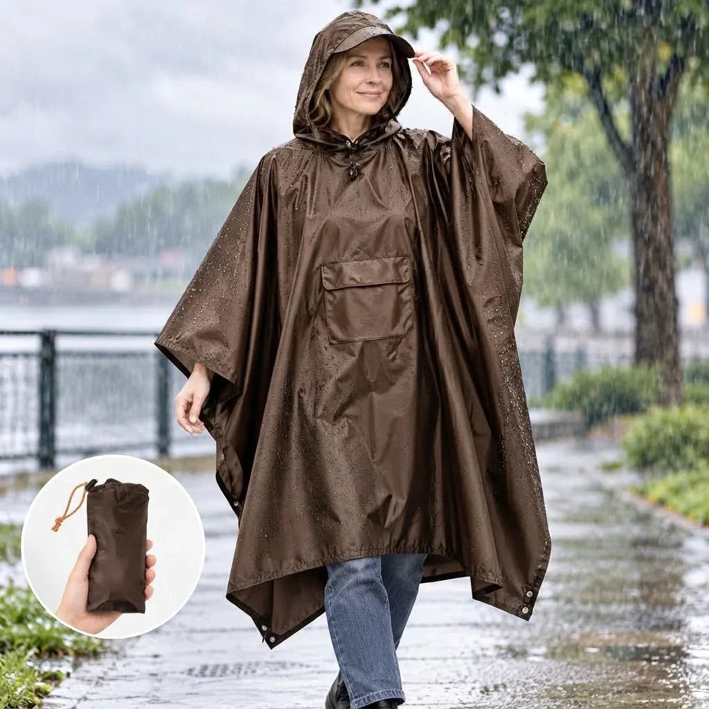 Wasserdichte Regenjacke – Leichter Regenschutz für unterwegs