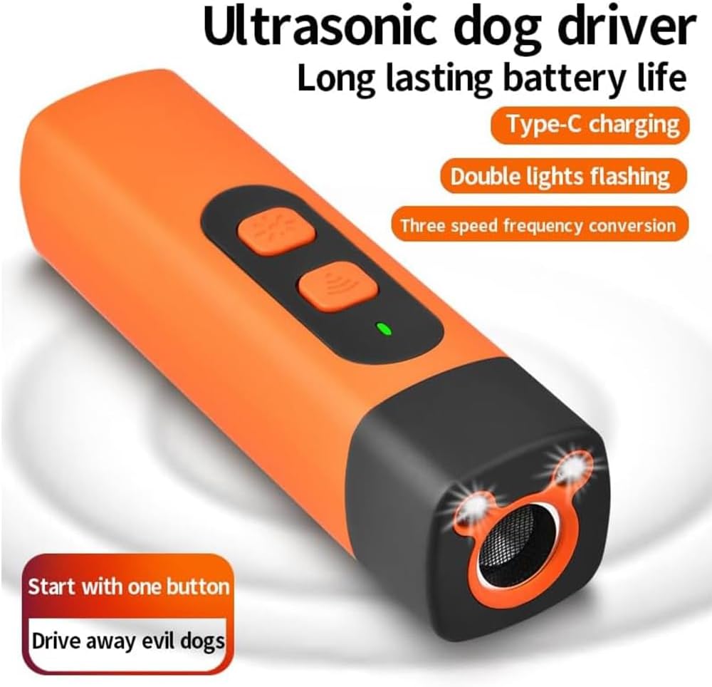 BarkGuard Ultraschall Abschreckgerät | Humanes Gerät zur Abschreckung von unerwünschtem Hundebellen