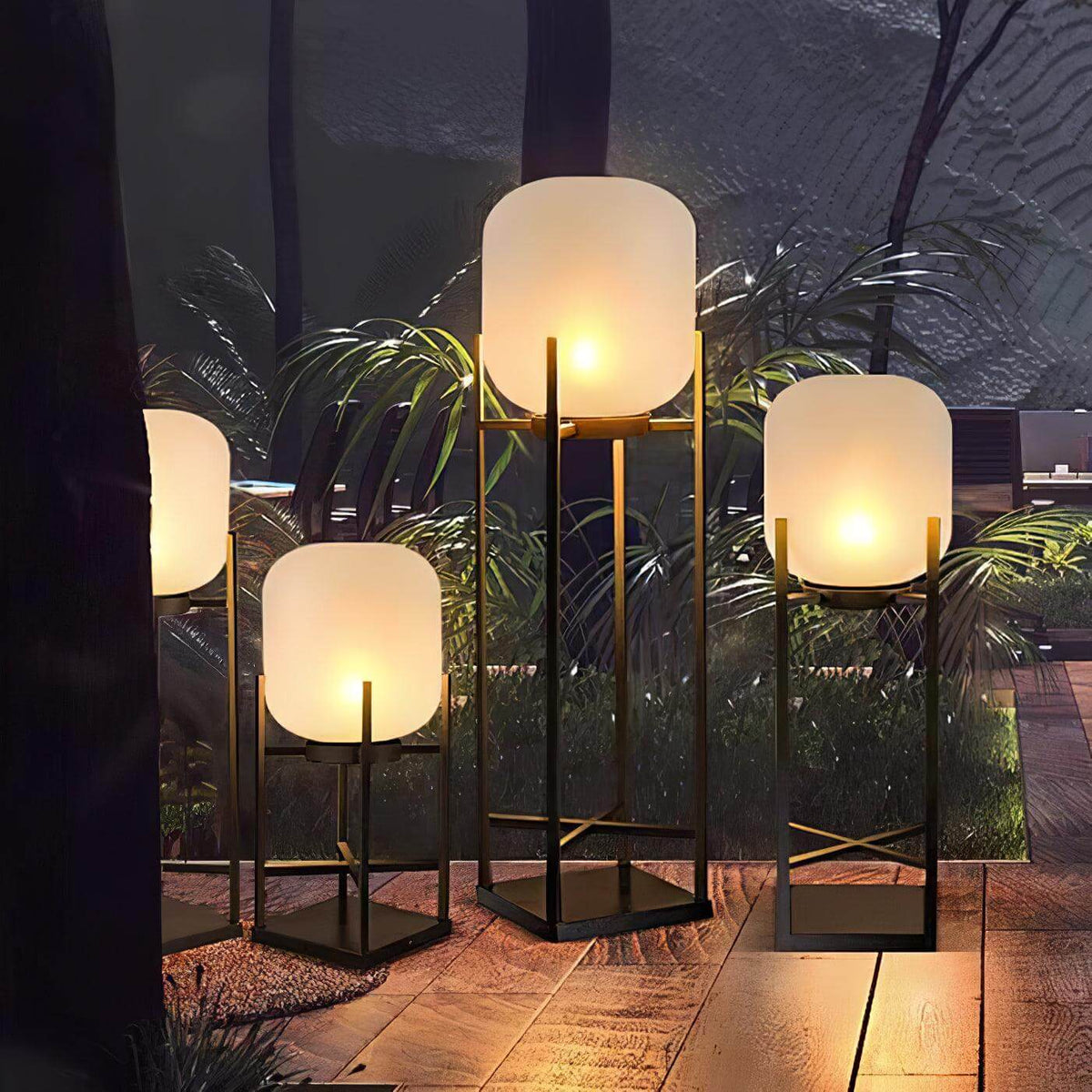 Solar Stehlampe für den Außenbereich – Nachhaltige Stimmungsbeleuchtung für Garten und Terrasse