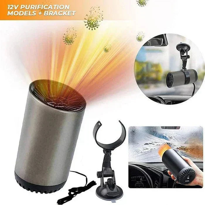 CupHeat 12V Auto Heizung & Enteiser – Kompakter 360° Heizlüfter