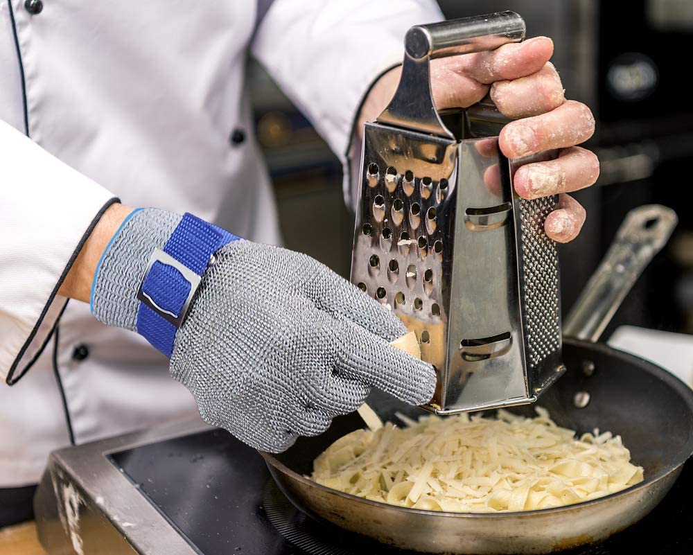 Lebensmittelqualität Edelstahl Mesh Metall Handschuh