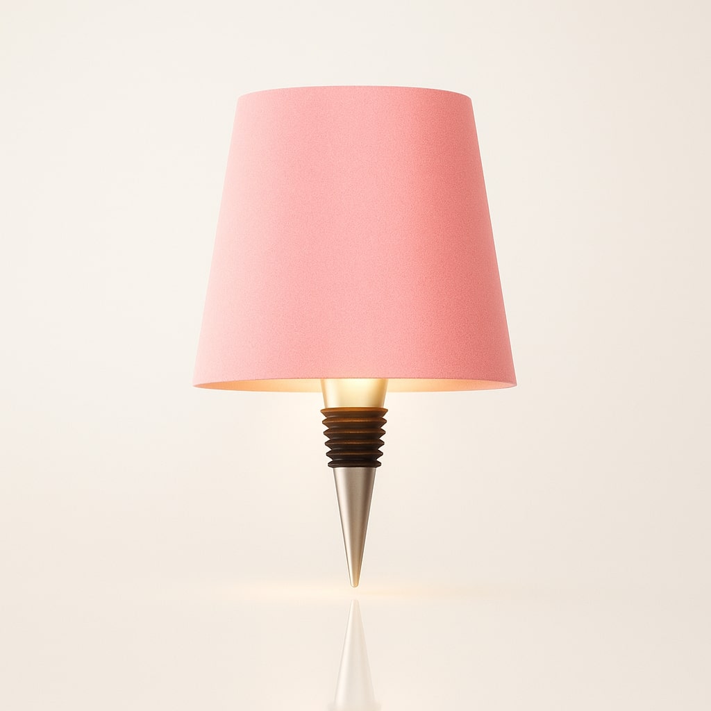 Flaschenlicht | Flasche als Tischlampe | Akku Tischlampe | Flaschenaufsatz | LumiFlasche