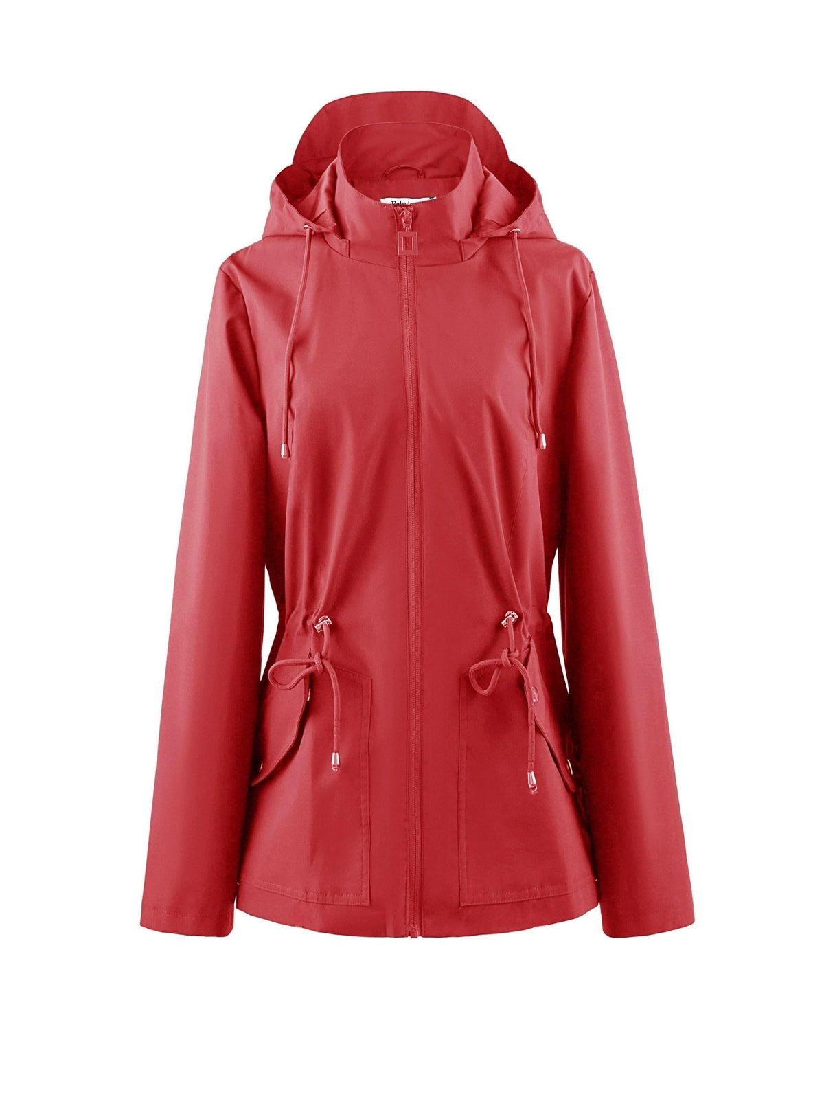 Wasserdichte Damenjacke mit Kapuze – Winddichte Regenjacke
