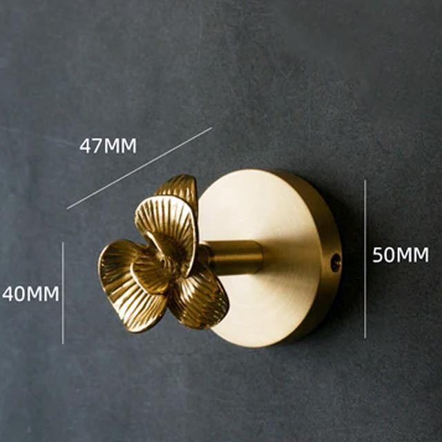 Goldene Messing Wandhaken – Handgefertigte Tierdesigns für stilvolle Wanddekoration