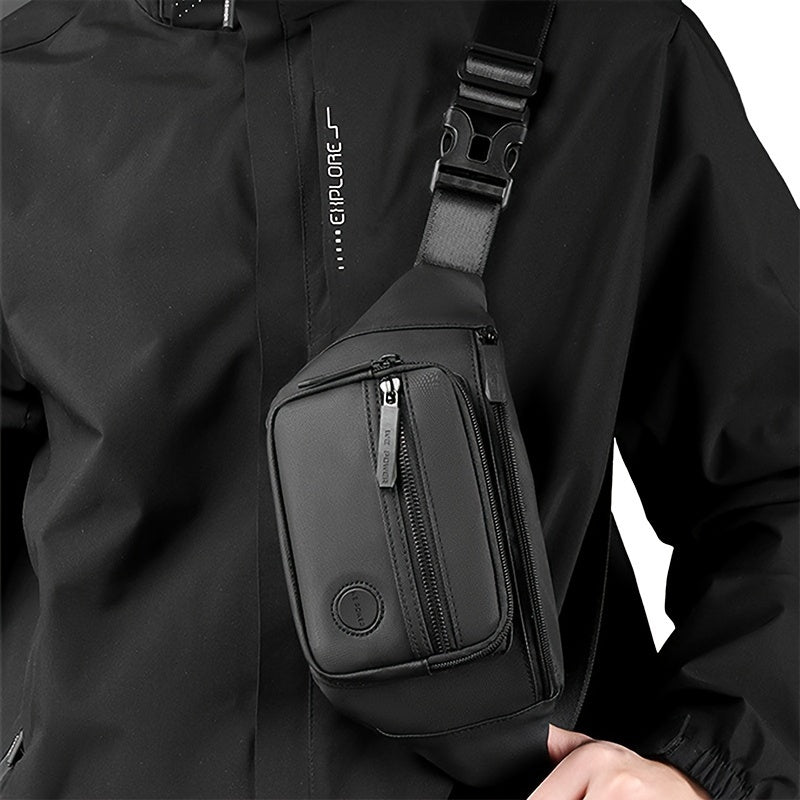 Herren Hüfttasche MotionGear – Multifunktionale Crossbody-Tasche mit Verstellbarem Gürtel
