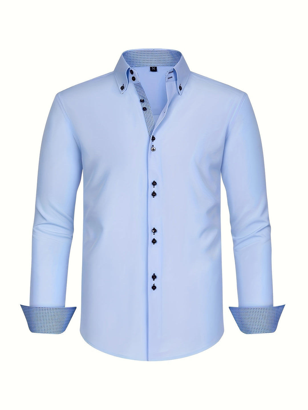 Herrenhemd BlueDuo – Doppelreihig, Atmungsaktiv und Elegant