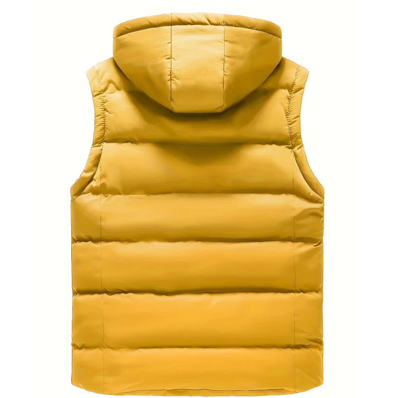 Herren Bodywarmer | Winterweste mit Kapuze | Leicht & Warm für Outdoor