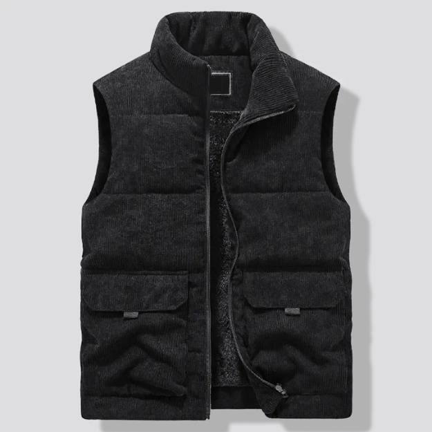 Herren Bodywarmer | Winterdesign | Warme Fütterung