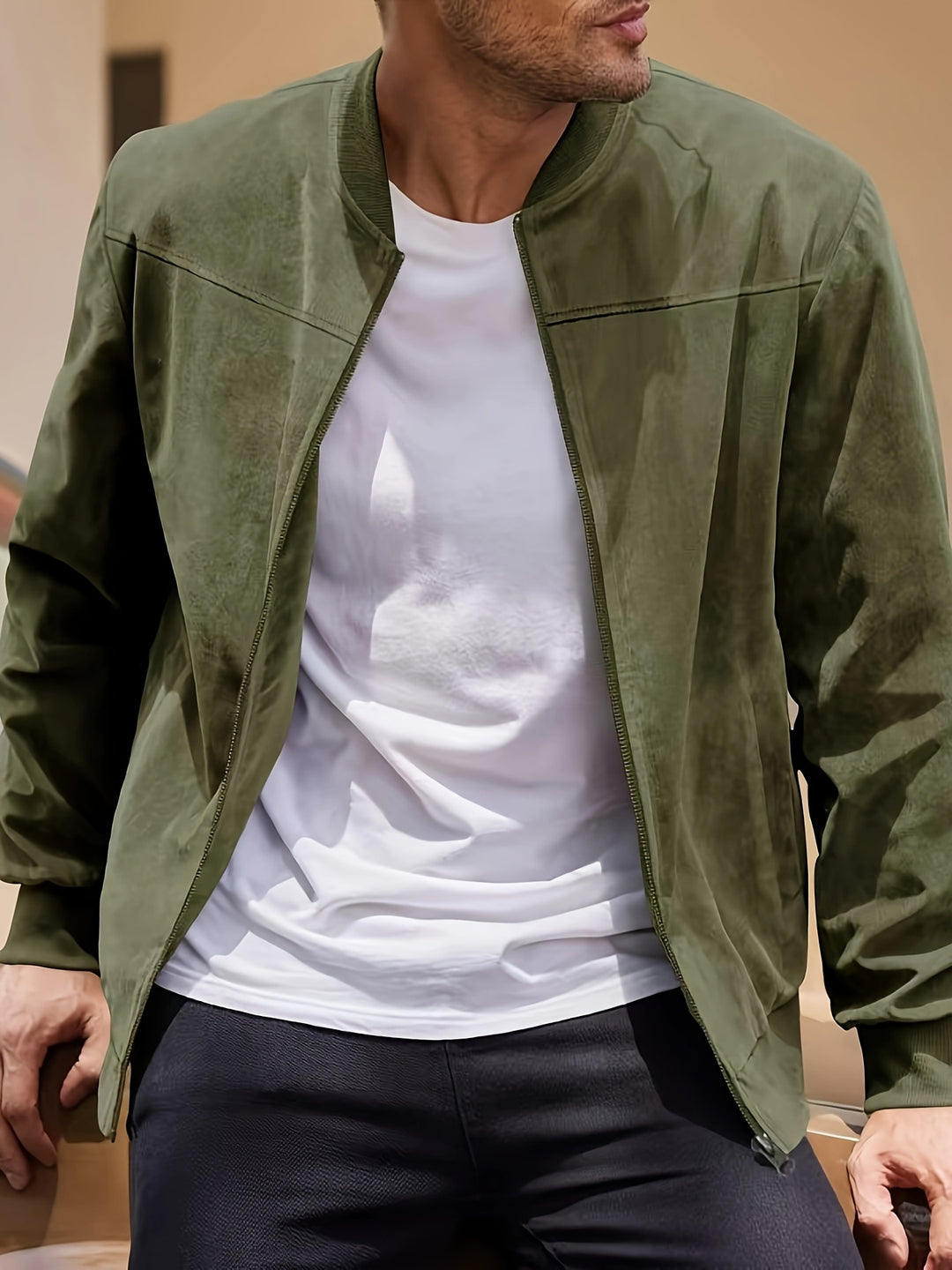 Herrenjacke | Leicht & Komfortabel | Vielseitige Eleganz | Frühling & Herbst