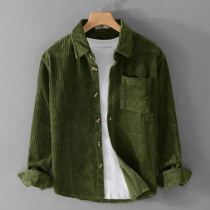 Herren Corduroy Hemd | Retro & Trendy | Dick & Bequem