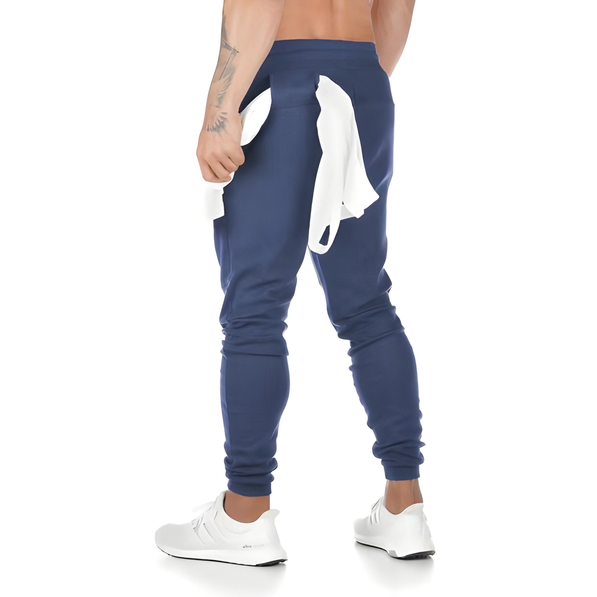 Herren Jogginghose AirFlex – Leichte Sporthose mit Reißverschlusstaschen