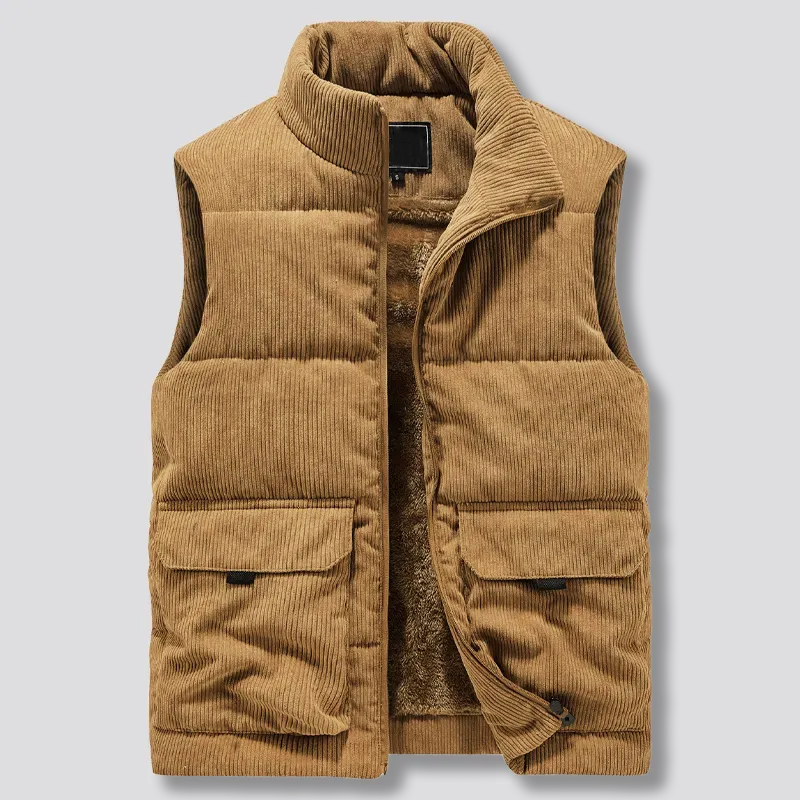 Herren Bodywarmer | Winterdesign | Warme Fütterung