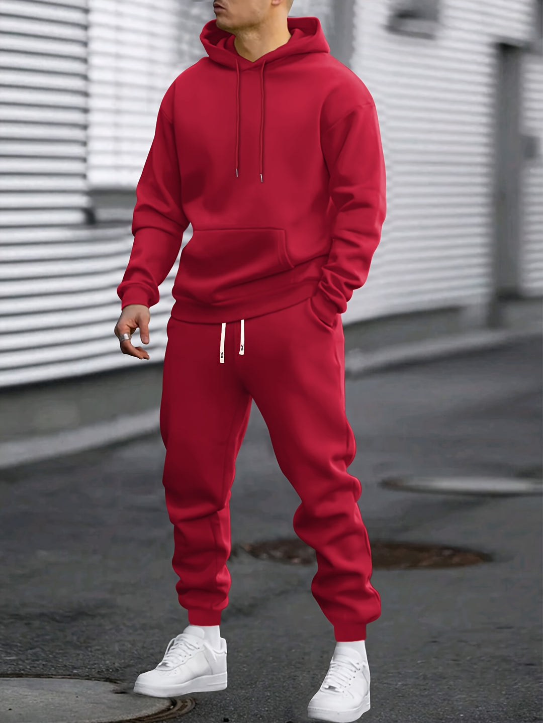 Herren Sportset | Hoodie & Jogginghose | Bequem & Atmungsaktiv | Frühling & Herbst