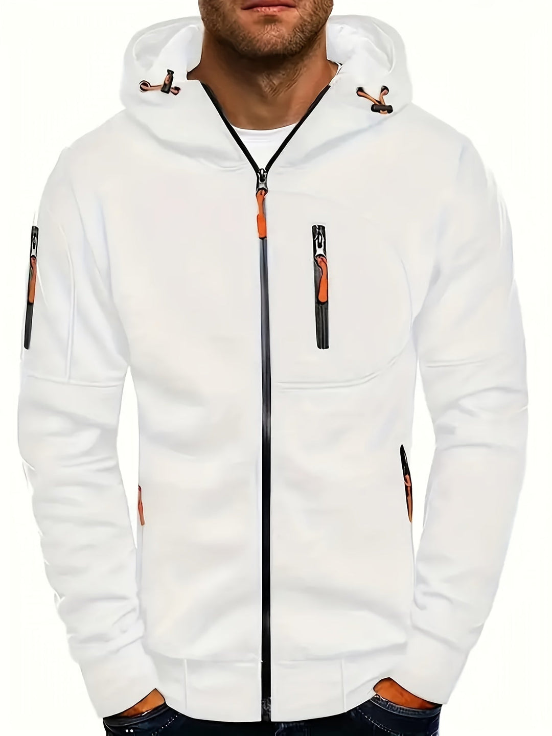 Moderner lässiger Hoodie für Herren mit ultimativer Wärme und vielseitigem Stil | Maik
