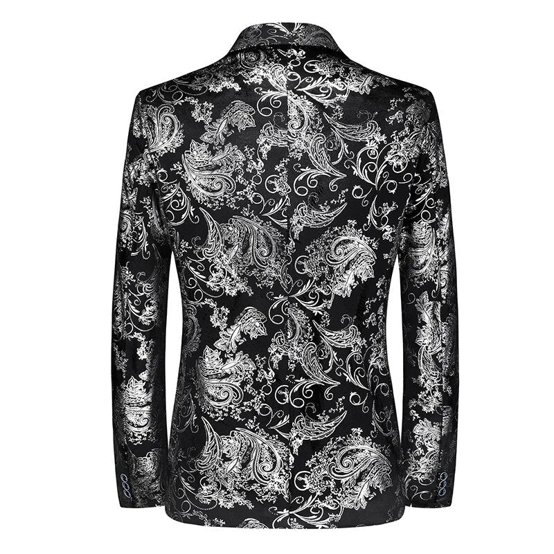 Herren Blazer SilverLine – Wasserdichter Blazer mit Silbernen Akzenten