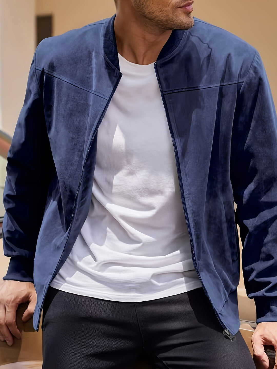 Herrenjacke | Leicht & Komfortabel | Vielseitige Eleganz | Frühling & Herbst