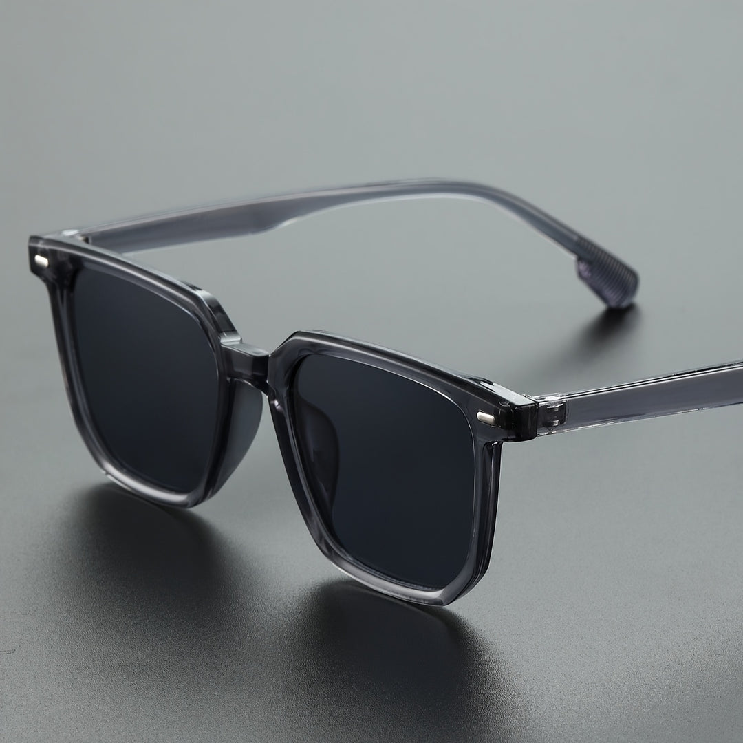 Herren Sonnenbrille Retro Quadrat – Leicht, Stilvoll und Langlebig