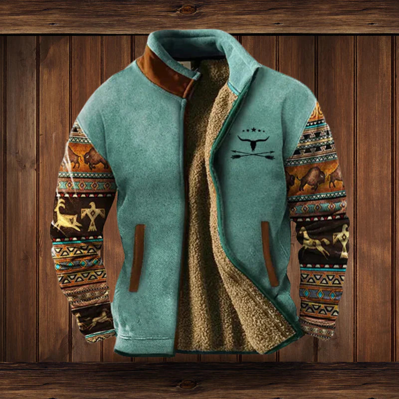Winterjacke Herren | Warm & Nachhaltig | Vintage Design | Outdoor Stil
