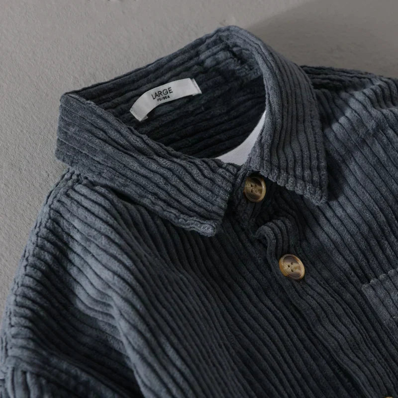 Herren Corduroy Hemd | Retro & Trendy | Dick & Bequem
