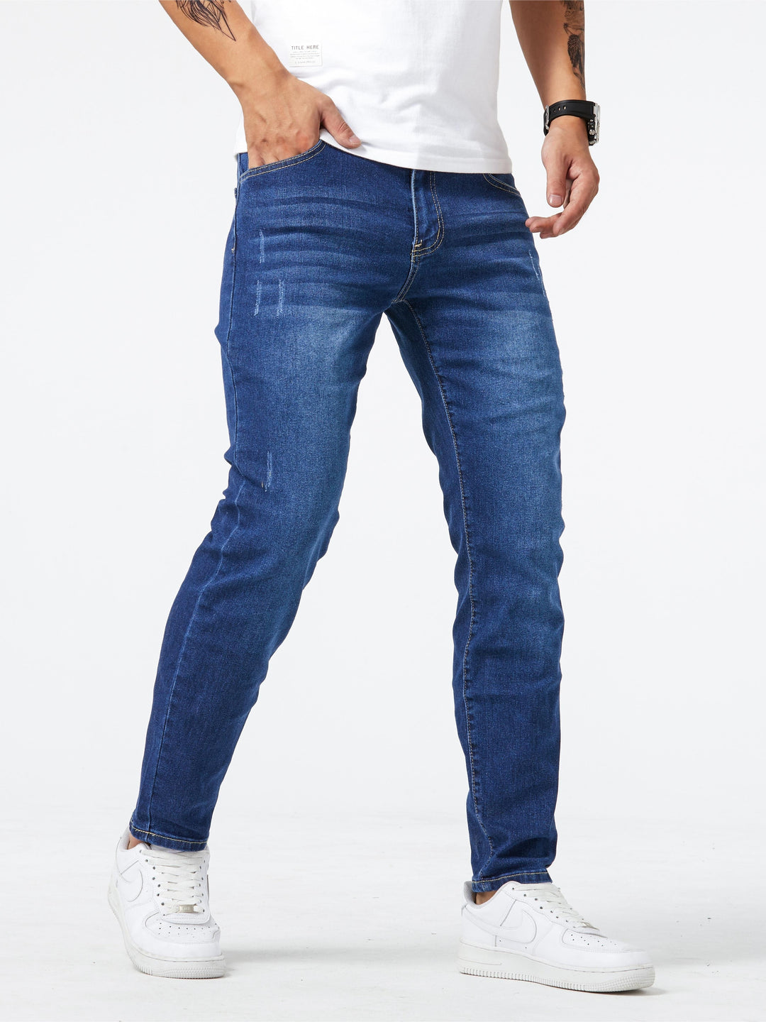 Herren Jeans | Slim Fit Stretch | Lässig & Bequem | Ganzjährig