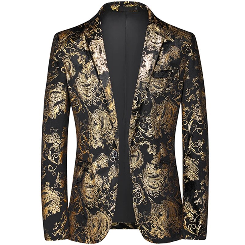Herren Blazer SilverLine – Wasserdichter Blazer mit Silbernen Akzenten