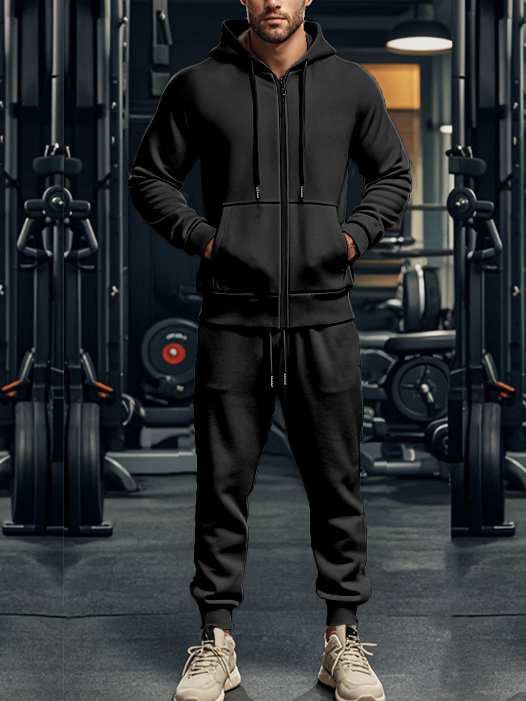 Herren Sportset | Hoodie & Jogginghose | Bequem & Lässig | Für Sport & Freizeit