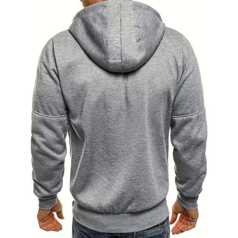 Moderner lässiger Hoodie für Herren mit ultimativer Wärme und vielseitigem Stil | Maik