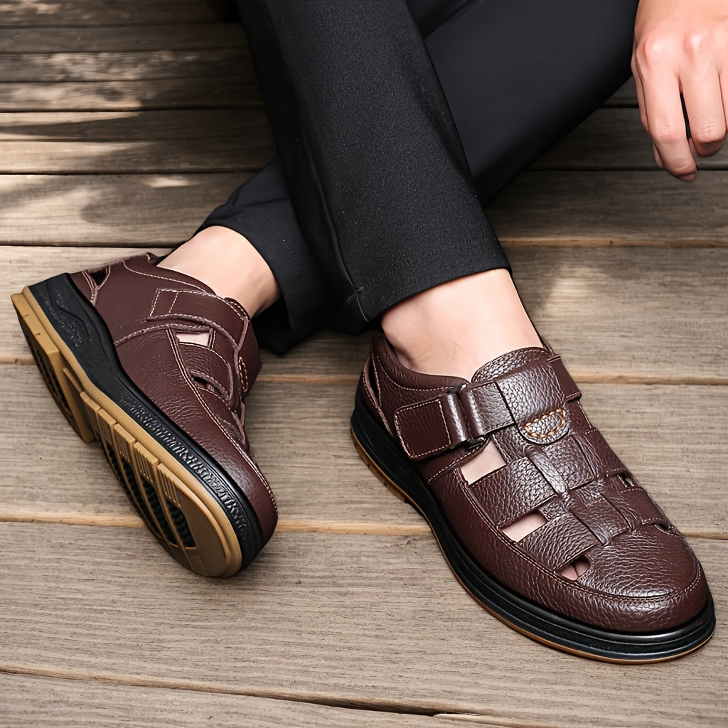 Herren Sommerschuhe LederComfort – Atmungsaktiv, Rutschfest und Langlebig