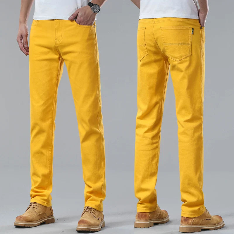 Herren Komfort Denim Jeans aus hochwertigem Material und in fünf Farben