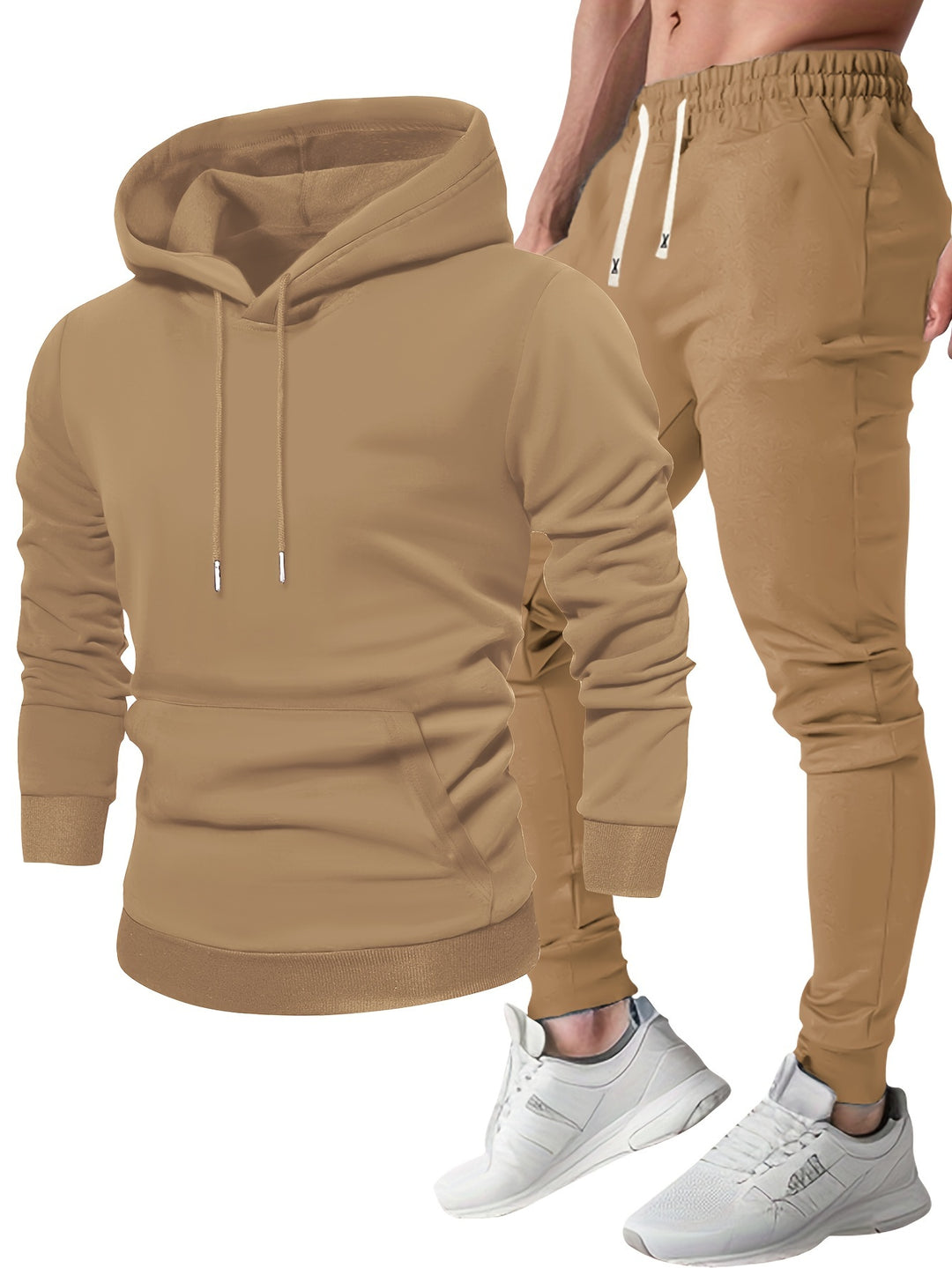 Herren Sportset | Hoodie & Jogginghose | Bequem & Atmungsaktiv | Frühling & Herbst