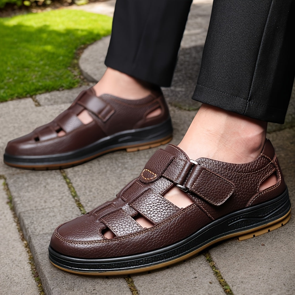 Herren Sommerschuhe LederComfort – Atmungsaktiv, Rutschfest und Langlebig