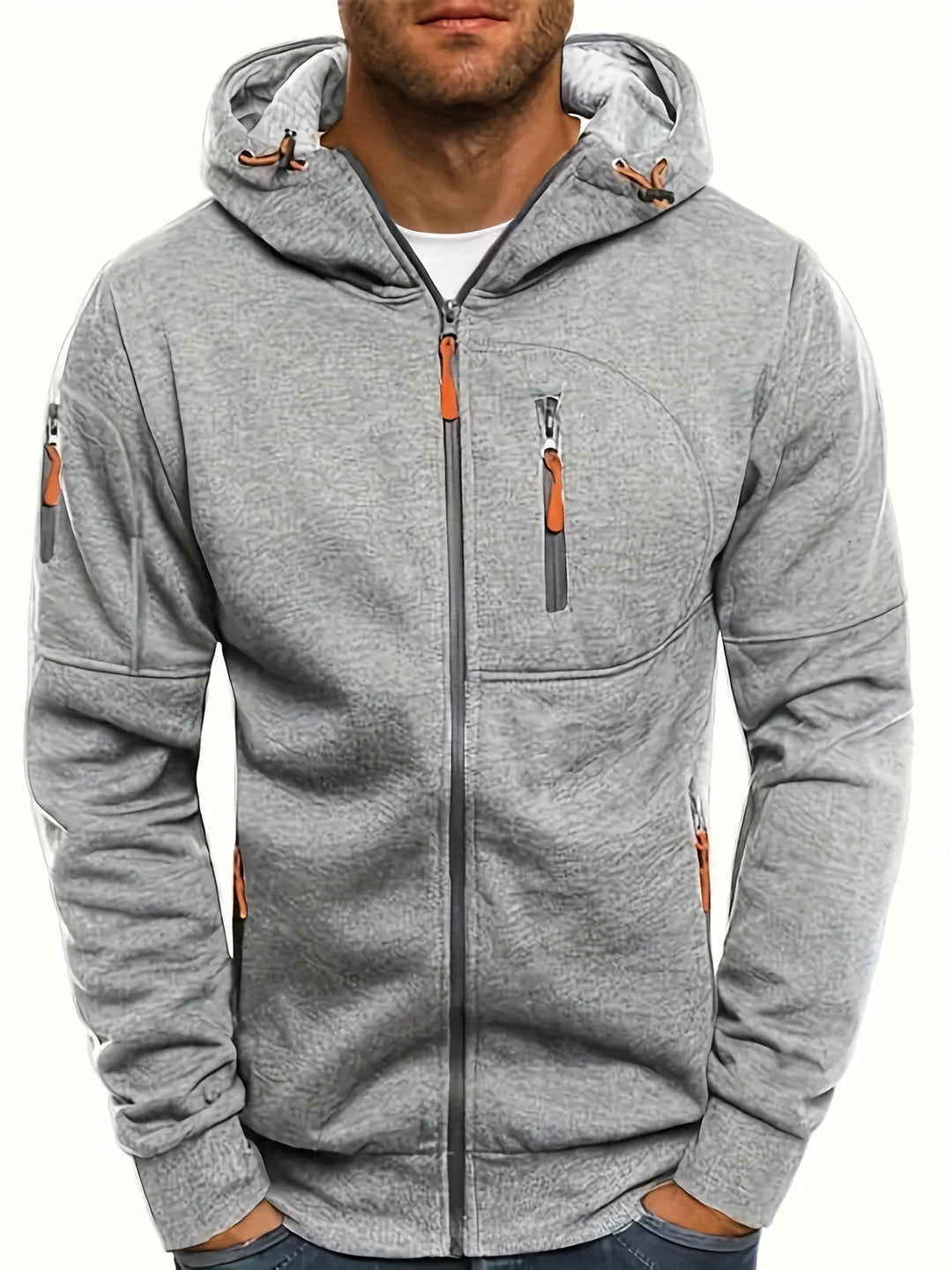 Moderner lässiger Hoodie für Herren mit ultimativer Wärme und vielseitigem Stil | Maik