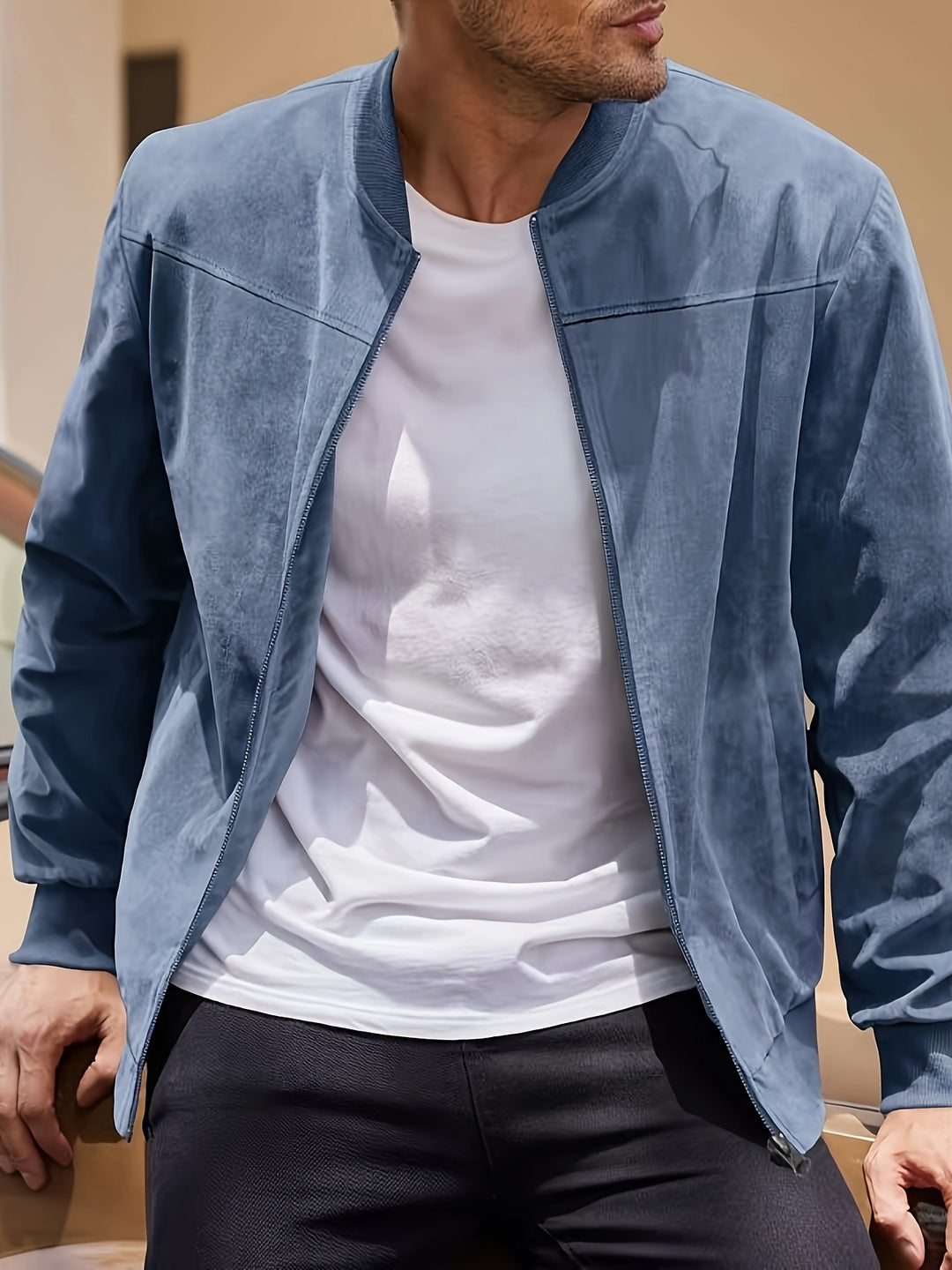 Herrenjacke | Leicht & Komfortabel | Vielseitige Eleganz | Frühling & Herbst