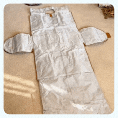 FlexiFold Tasche | Wasserfeste faltbare Kleidertasche