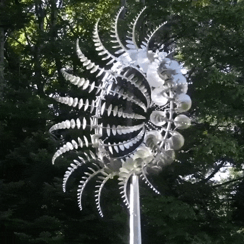 50% Rabatt | BreezyMetal™ Charm Einzigartige und magische Windmühle aus Metall [Letzter Tag Rabatt]