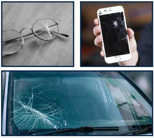 Reparaturset für gesprungenes Glas