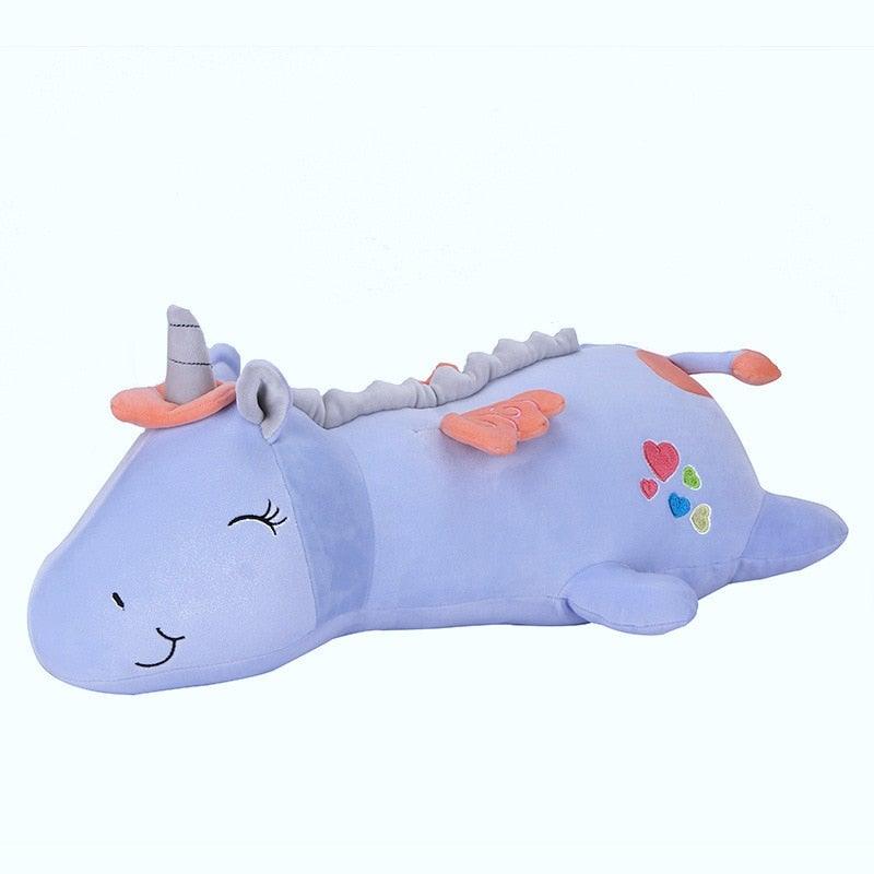 Lunacorn Leuchtendes Einhorn Plüsch Kuscheltier mit Regenbogen-LEDs für Kinder