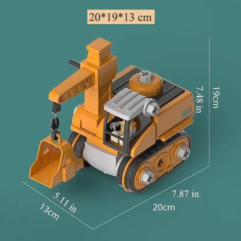 Bagger Abenteuer | Bildungsbau Spielzeug für junge Ingenieure
