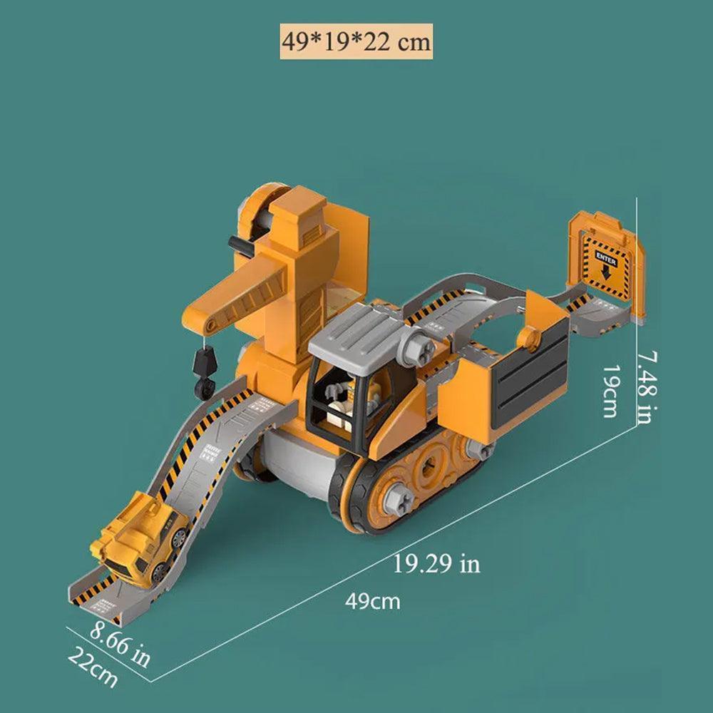 Bagger Abenteuer | Bildungsbau Spielzeug für junge Ingenieure