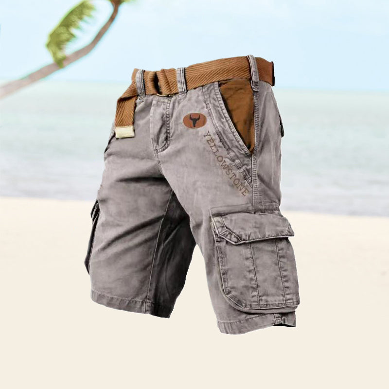 Multifunktionale Cargo-Shorts für Herren - Ethan, Sommer 2025 Edition