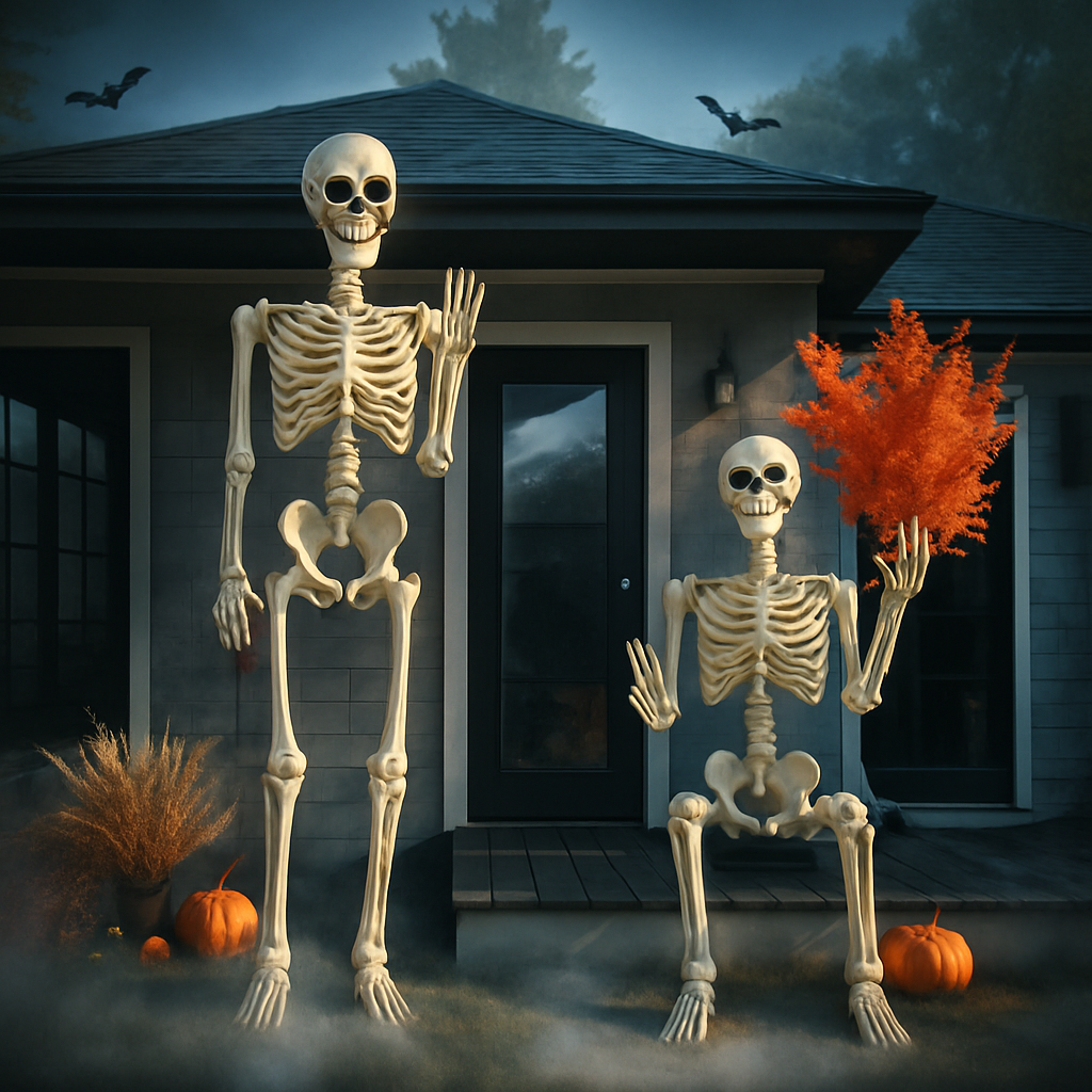 Halloween Außen Skelett Dekoration