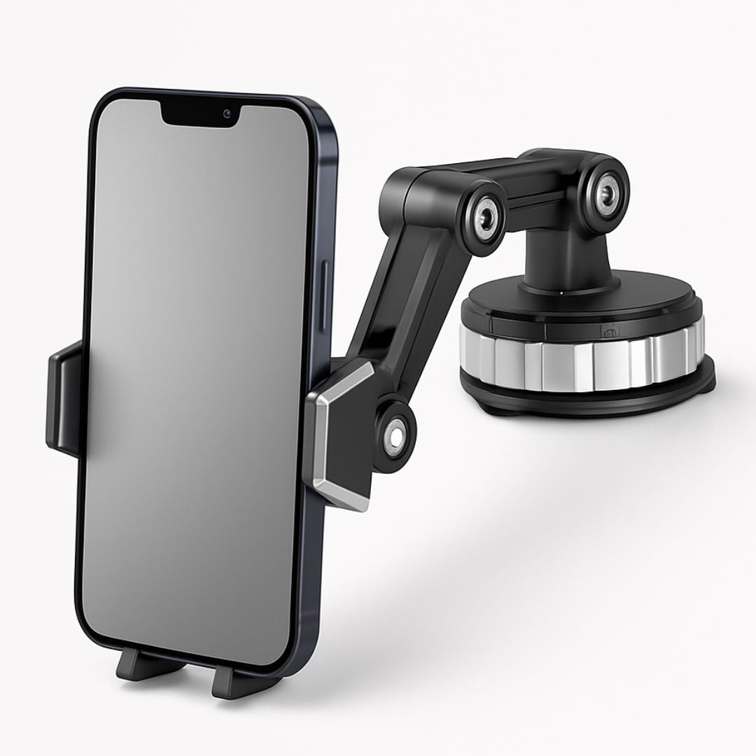 Handyhalterung fürs Auto | Handyhalterung mit Saugnapf & 360° Drehbar | LuxGrip