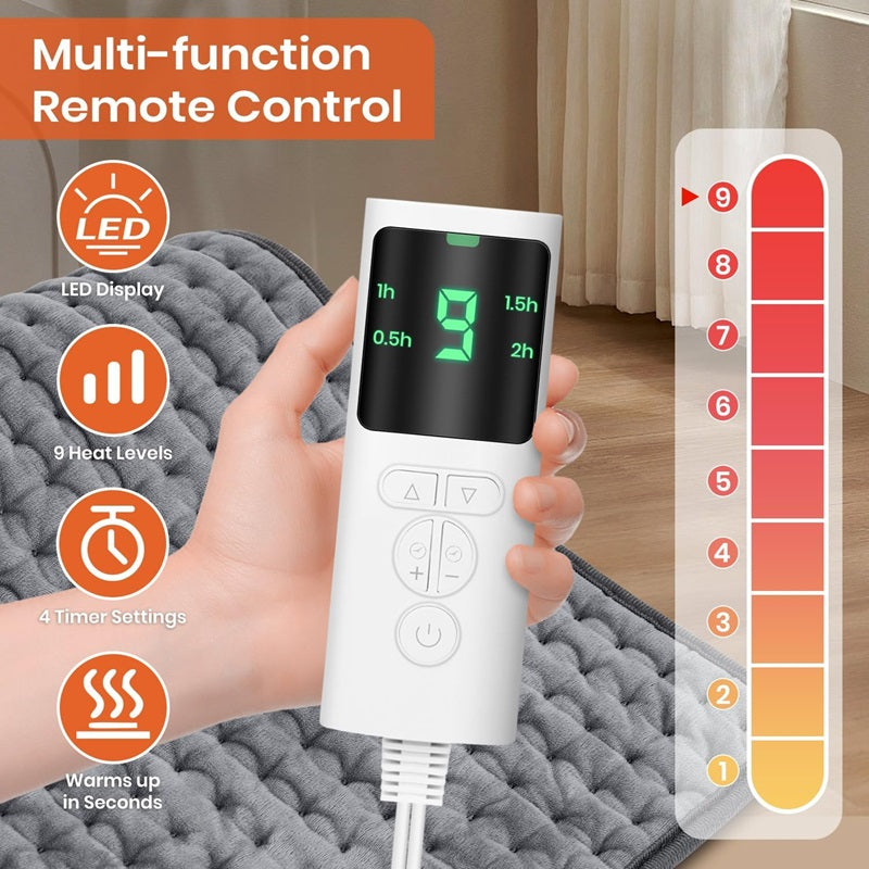 Elektrisches Heizkissen mit Timer – Einstellbare Temperatur