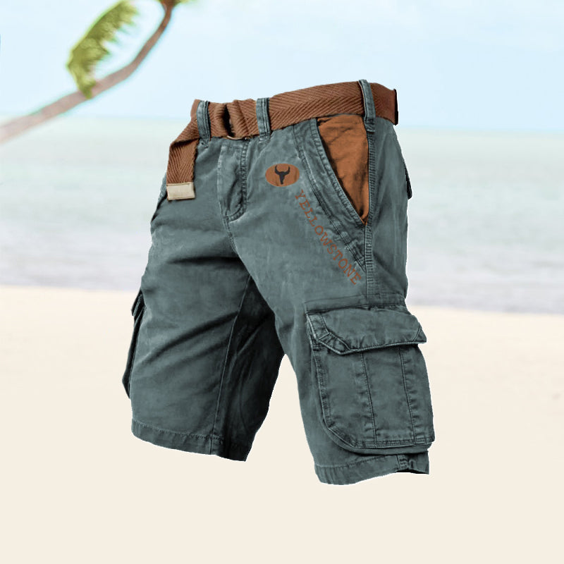Multifunktionale Cargo-Shorts für Herren - Ethan, Sommer 2025 Edition