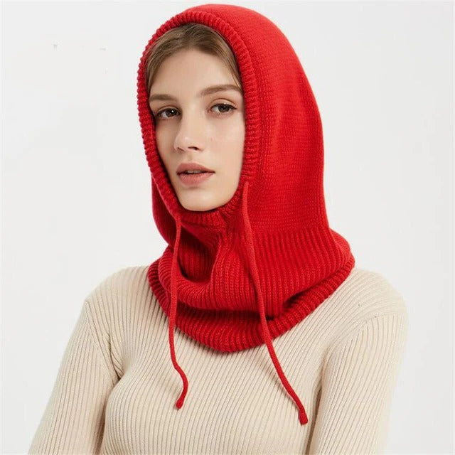 Weiche Kaschmir-Strickmütze für den Winter und kaltes Wetter