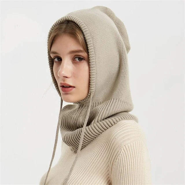 Weiche Kaschmir-Strickmütze für den Winter und kaltes Wetter