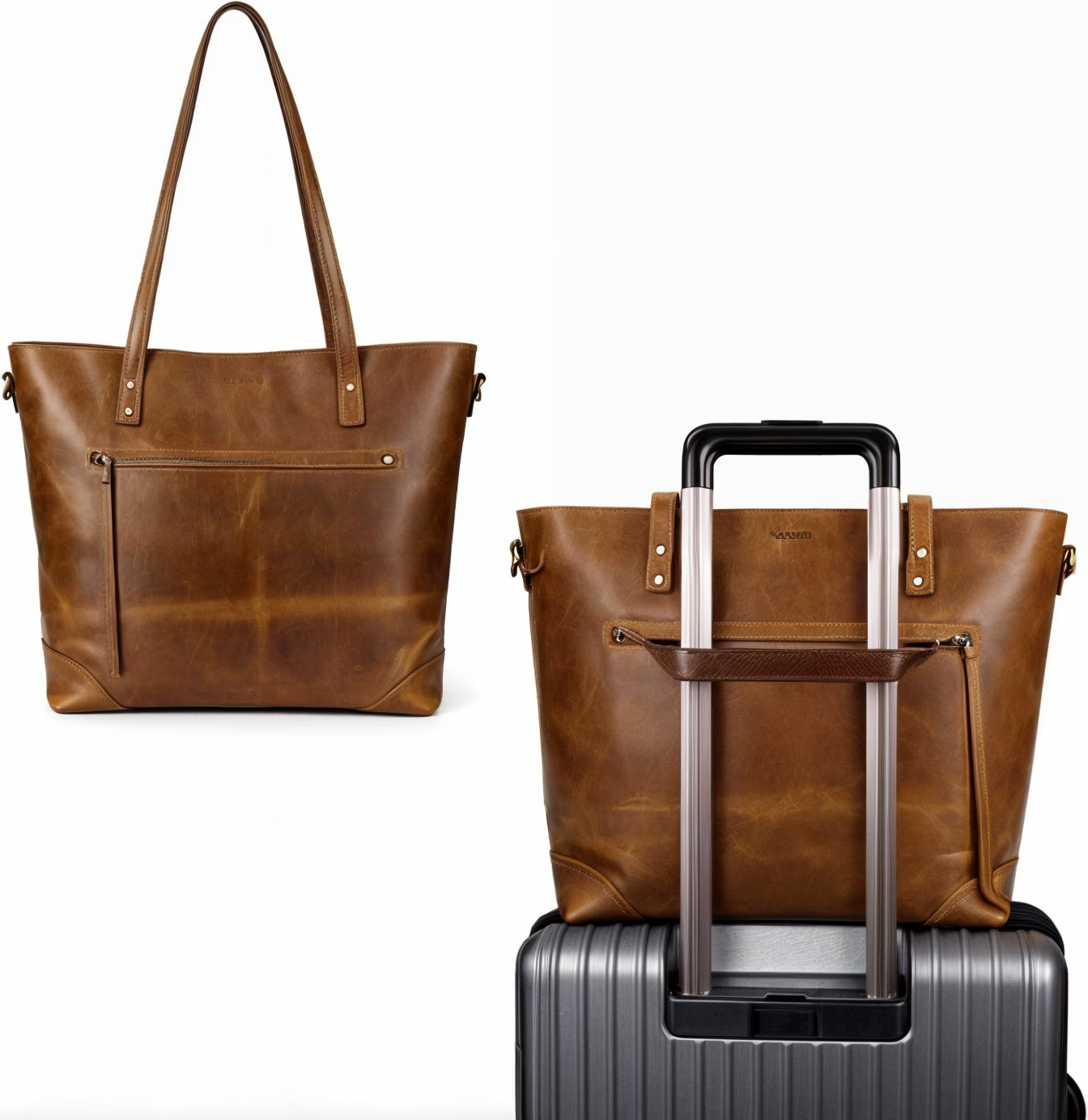 Vintage Kunstleder Tasche